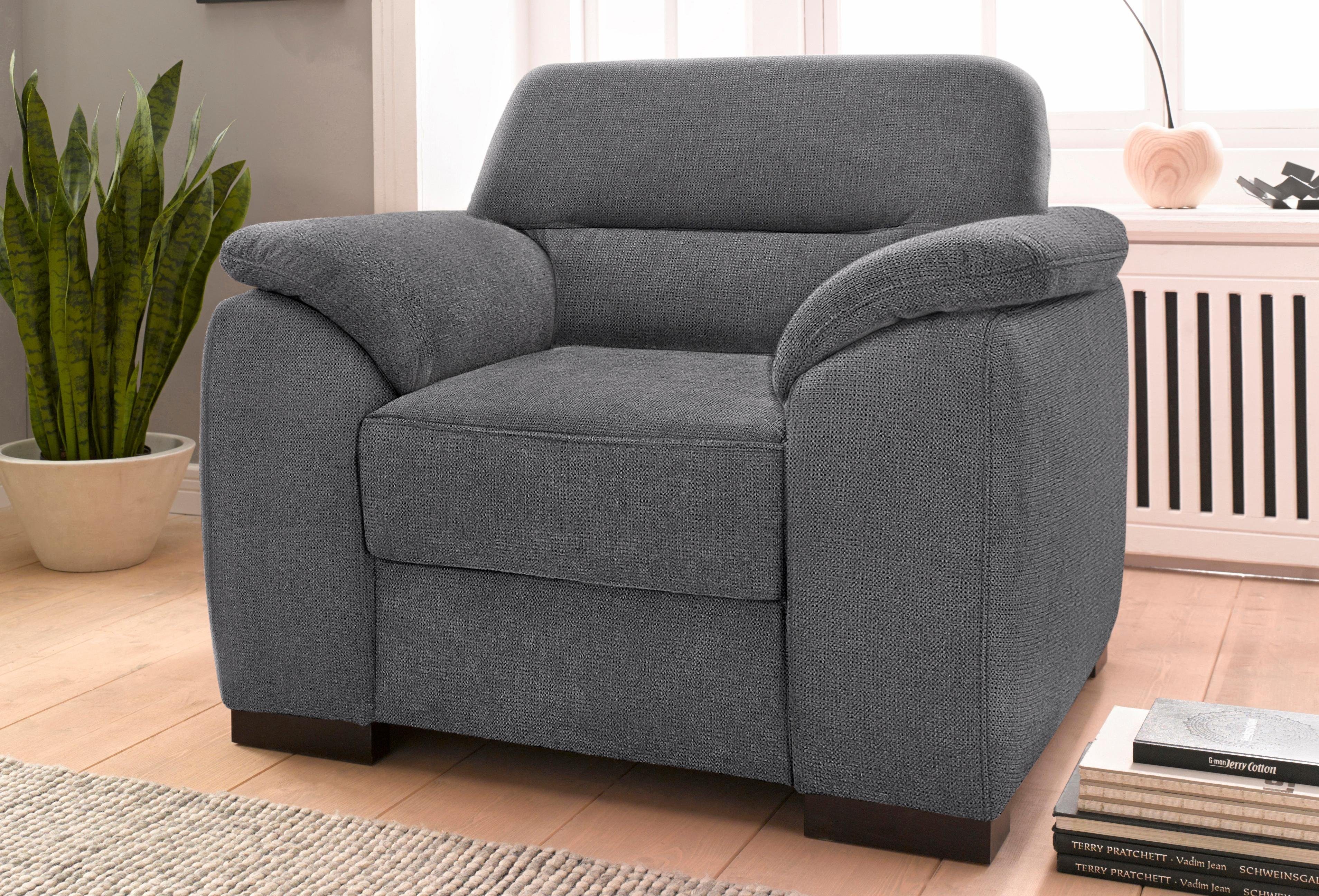 sit&more Sessel Montego, mit Federkern günstig online kaufen