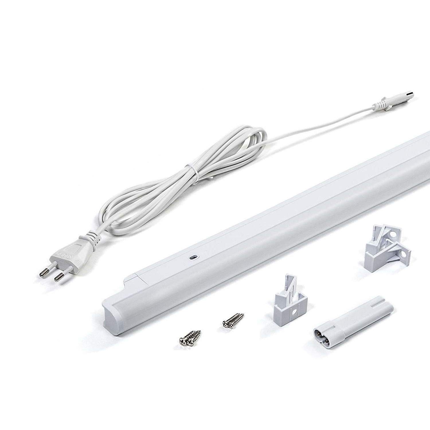 SO-TECH® LED Unterbauleuchte Slim 310,5 - 1471 mm Möbelleuchte Schrankleuchte neutralweiß, LED fest integriert, Neutralweiß, Довжина 310,5 mm, 4 Watt