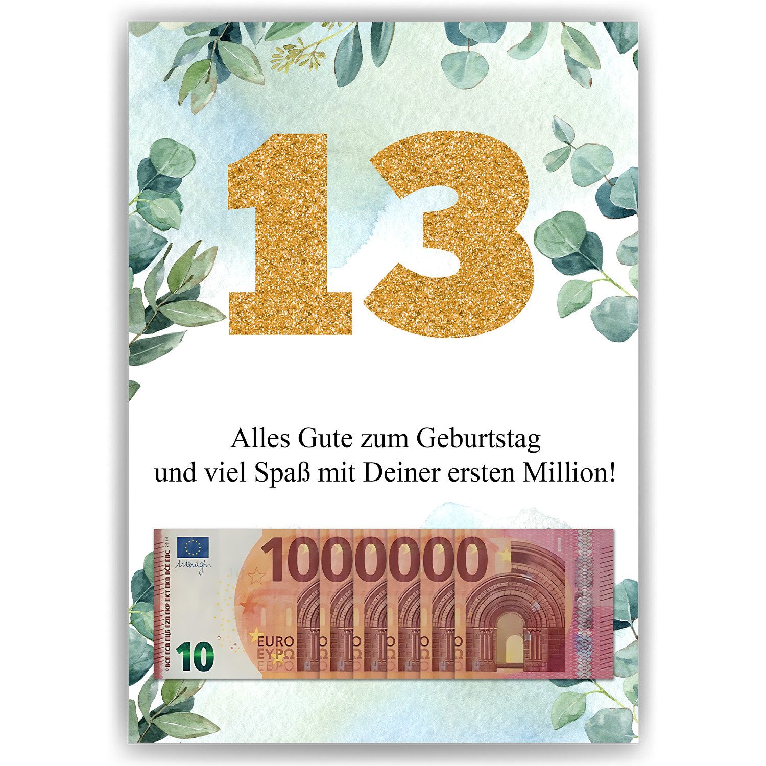 Tigerlino Poster Geldgeschenk Geburtstag Frauen Männer günstig online kaufen