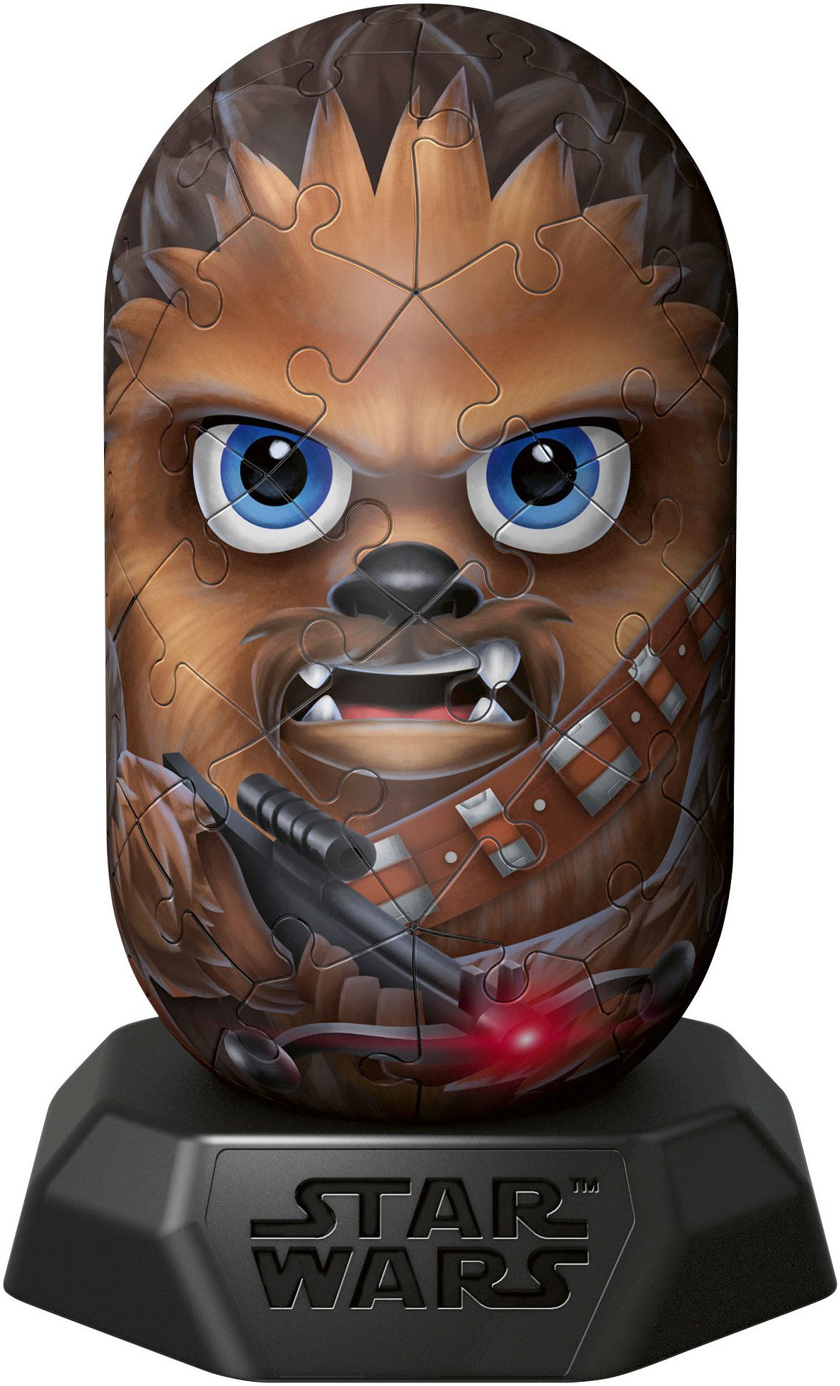 Ravensburger 3D-Puzzle Star Wars Hylkies Sammelfigur #05 Chewbacca, 54 Puzz günstig online kaufen