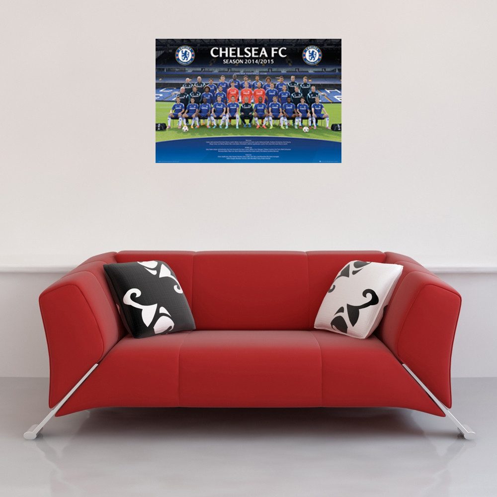Poster Fußball - Poster - Chelsea - Team Photo 14/15
