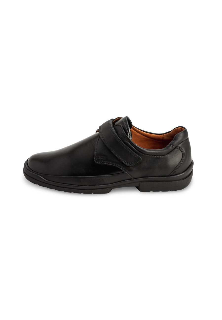 vitaform Herrenschuhe Kletter Leder/Stretch Klettschuh günstig online kaufen