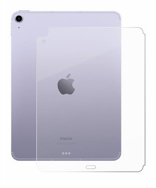upscreen Panzerglasfolie für Apple iPad Air 5 WiFi 2022 (Rückseite, 5. Gen), Displayschutzglas, Schutzglas Glasfolie klar