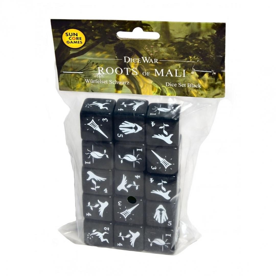 Suncoregames Spiel, DiceWar - Roots of Mali - Würfelset/DiceSet