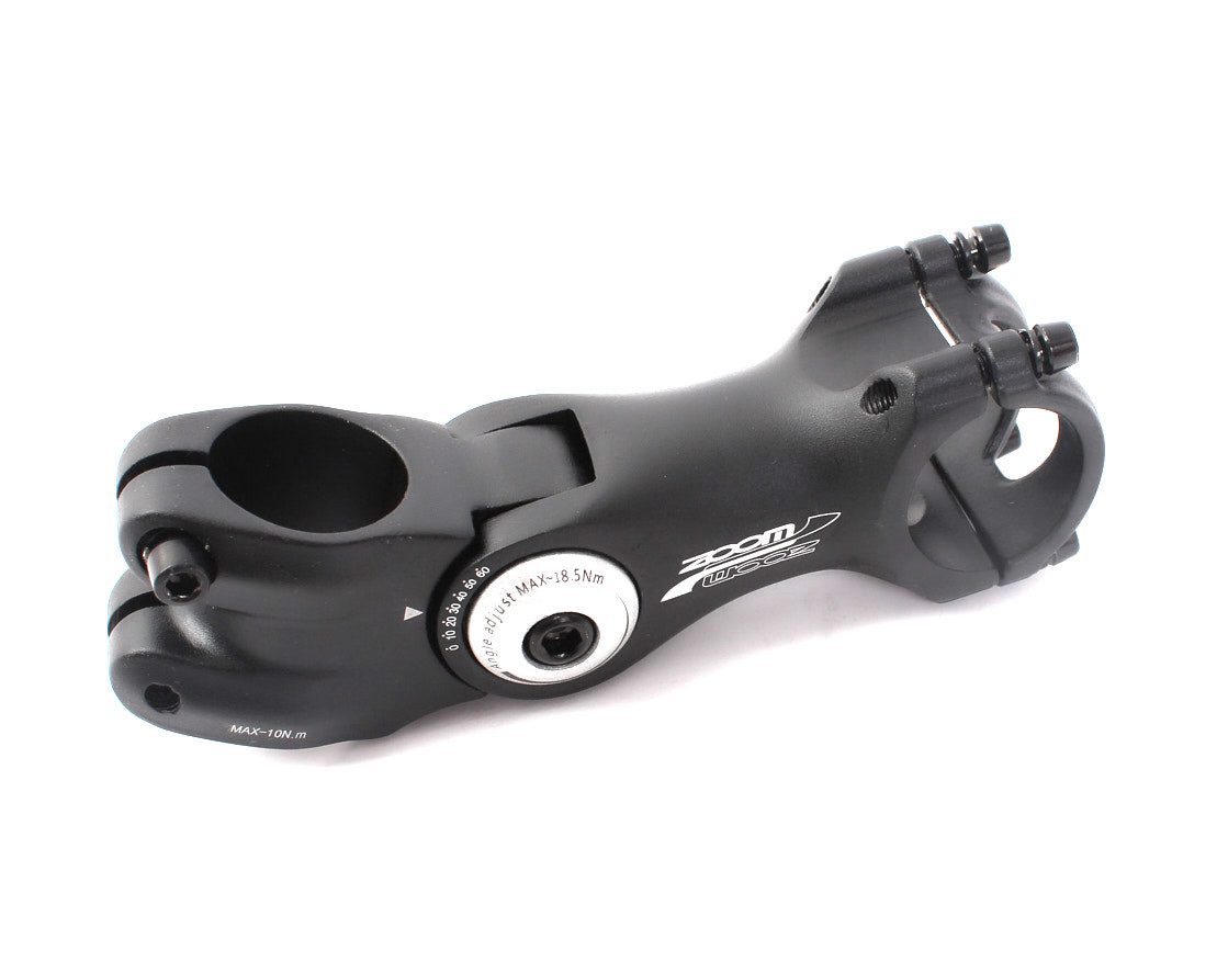 KHEbikes Lenkervorbau MTB Vorbau Ahead 1 1/8 Zoll verstellbar 0 bis 60 Grad