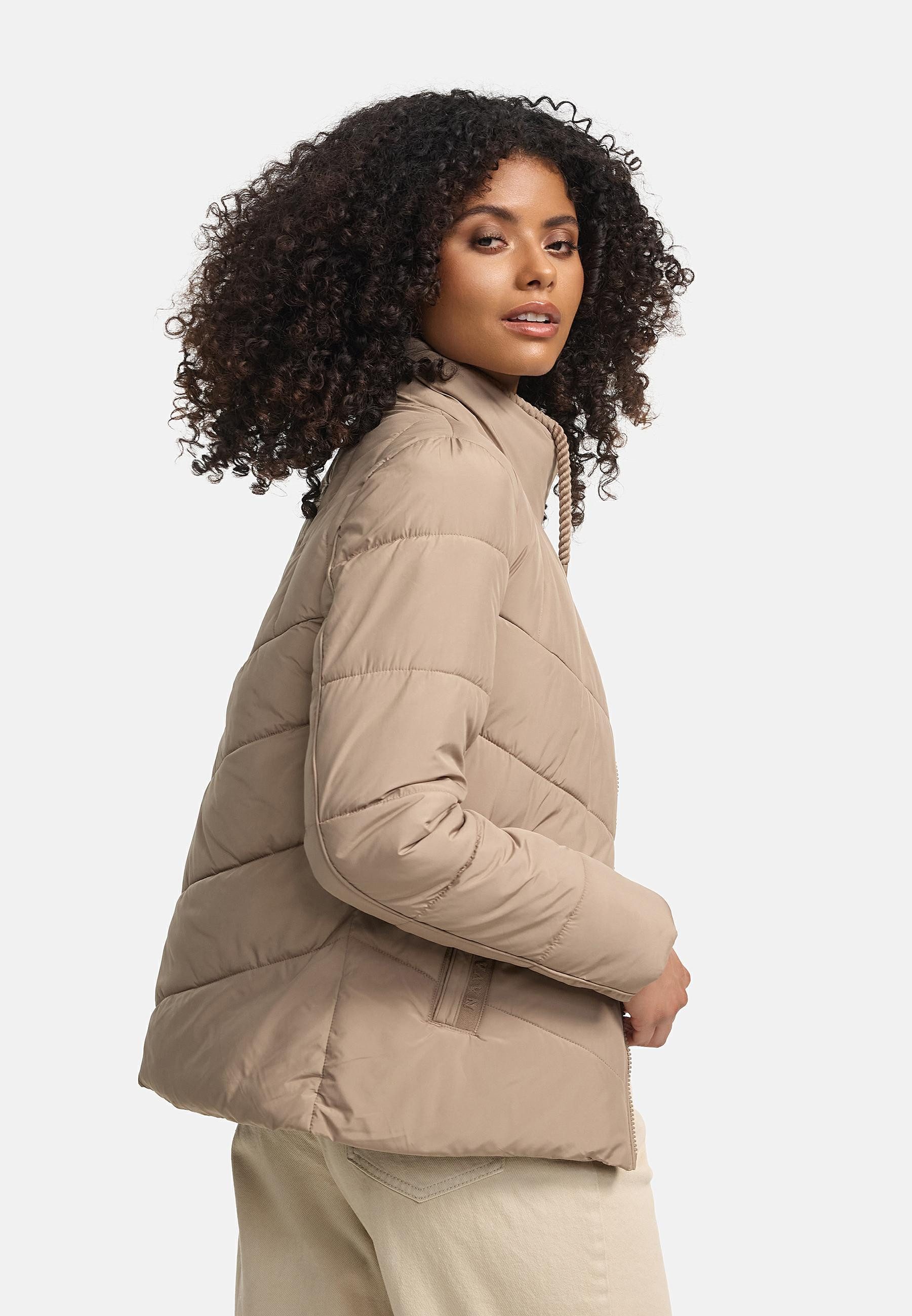 Navahoo Steppjacke Liebesfee 14 gesteppte Damenjacke mit wattiertem Stehkragen