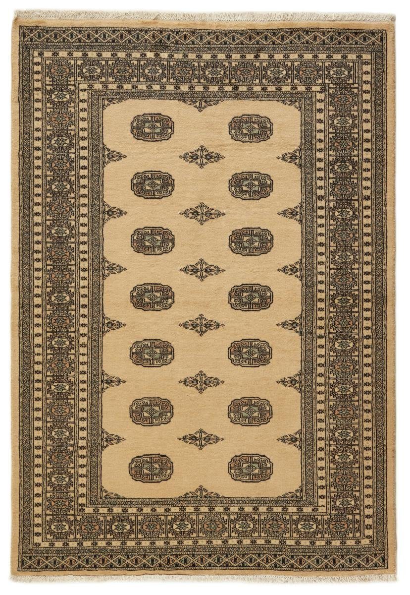 Orientteppich Pakistan Buchara 2ply 142x204 Handgeknüpfter Orientteppich, Nain Trading, rechteckig, Höhe: 8 mm