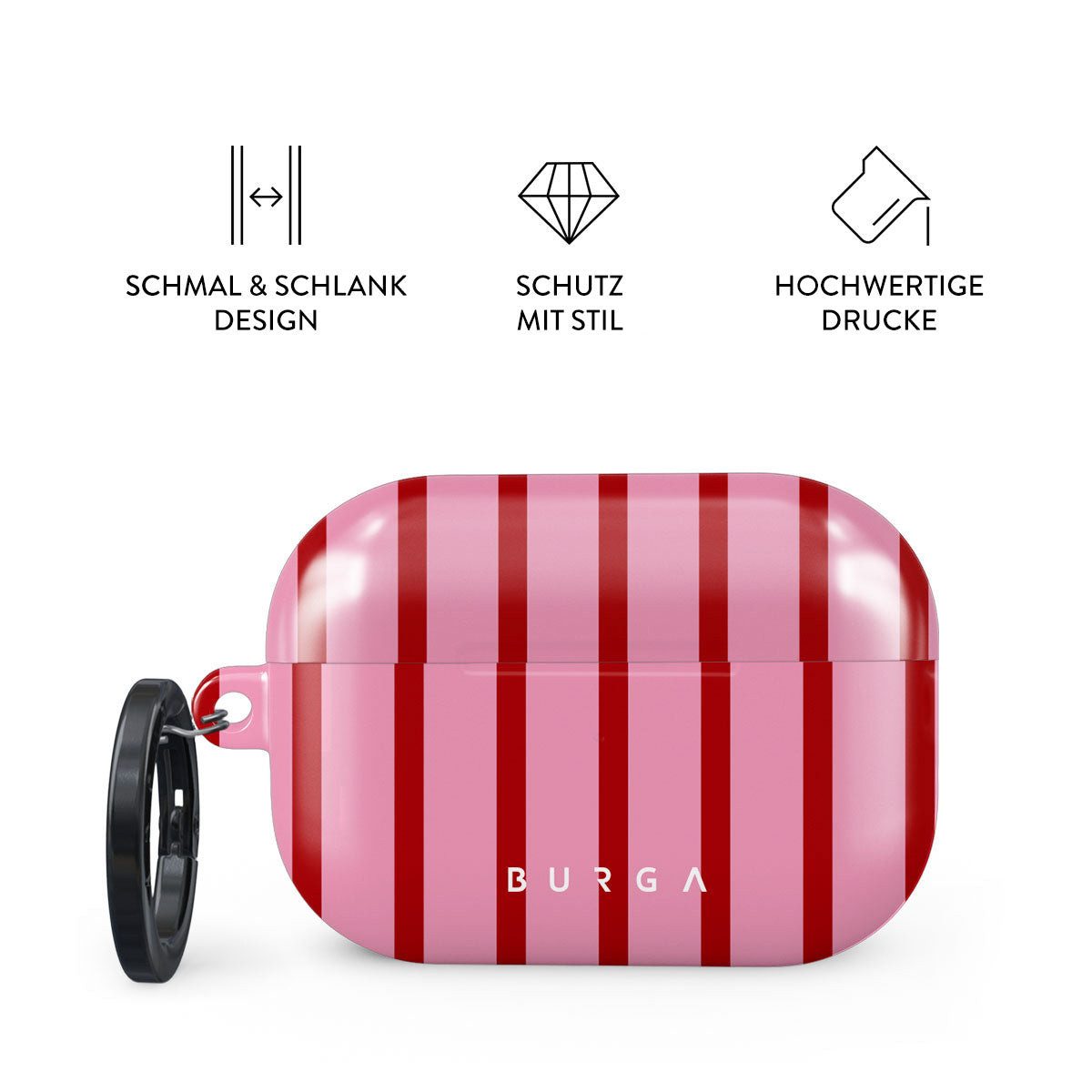 BURGA Kopfhörer-Schutzhülle Burga Hardcase Hülle Apple AirPods Pro 2 - Favorite Bikini