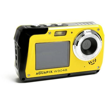 Aquapix W3048-Y "Edge" Yellow Unterwasserkamera Kompaktkamera (UnterwasserkameraFrontdisplay)