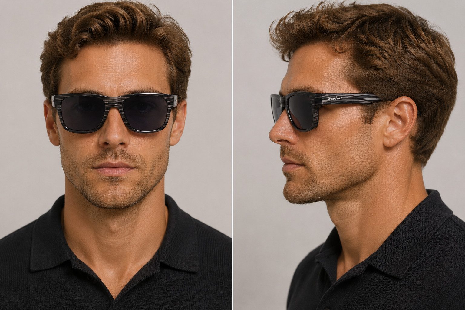 Sonnenbrille DC-POL-2040-C1-S-HI- Überbrillen- Mit Polariseirten Gläser