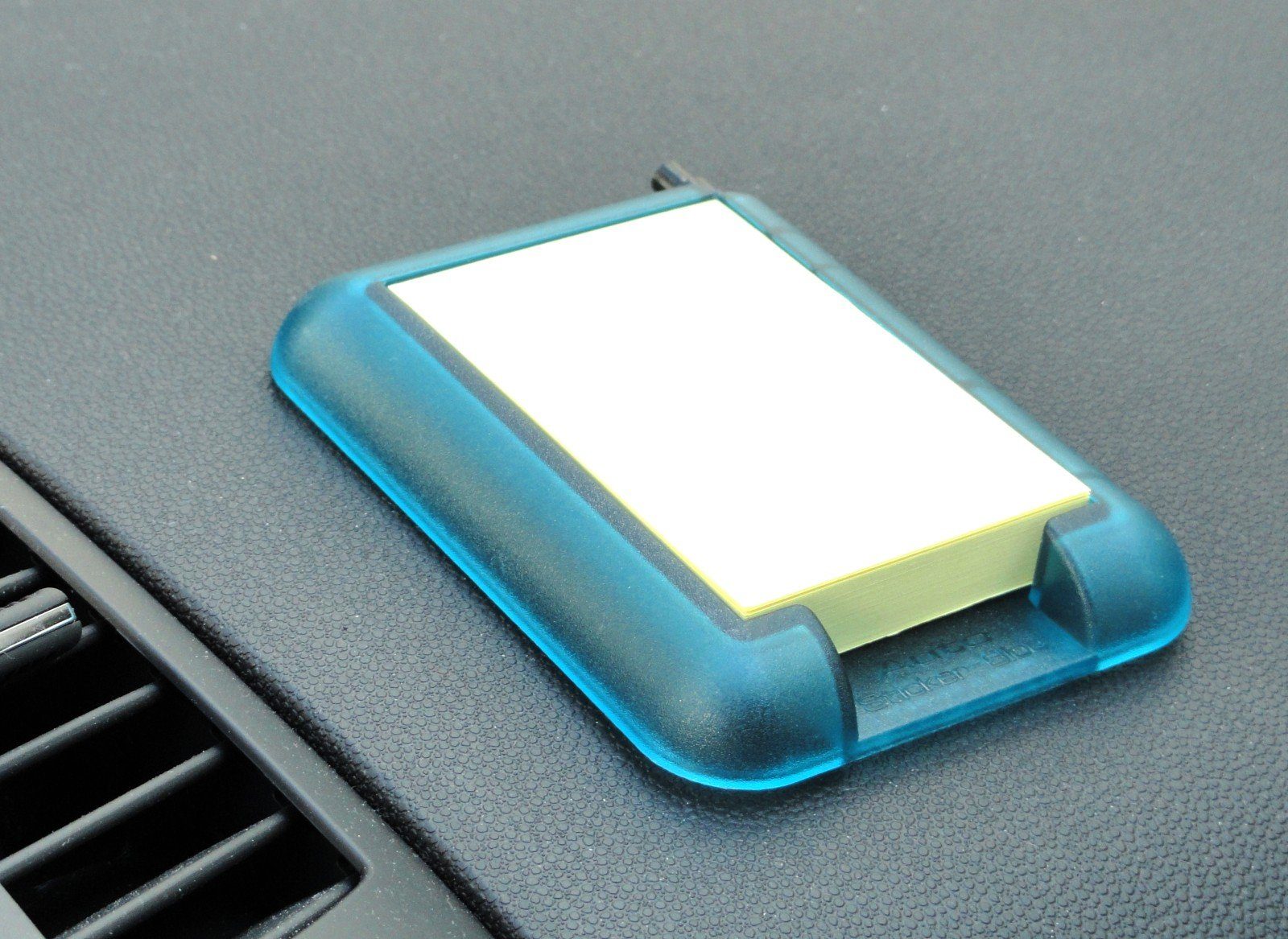 HR Autocomfort Haftnotizblock Auto Zettel Halterung 100er Post-it Notizblock Halter selbstklebend