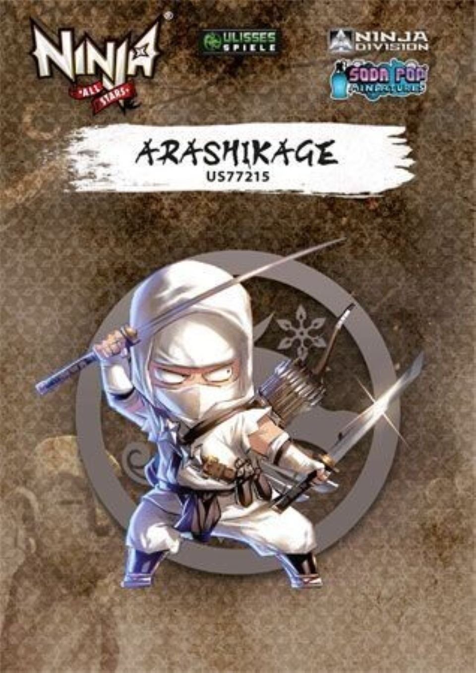 Ulisses Spiele Spiel Ninja All-Stars, Grundspiel, Erweiterung, Brettspiel, Spielfigur