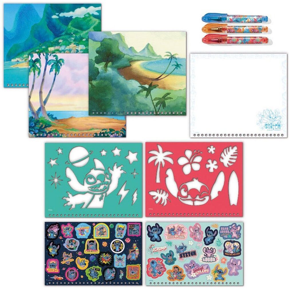 Creative Craft Group Spiel TOTUM Blok s aktivitami Stitch