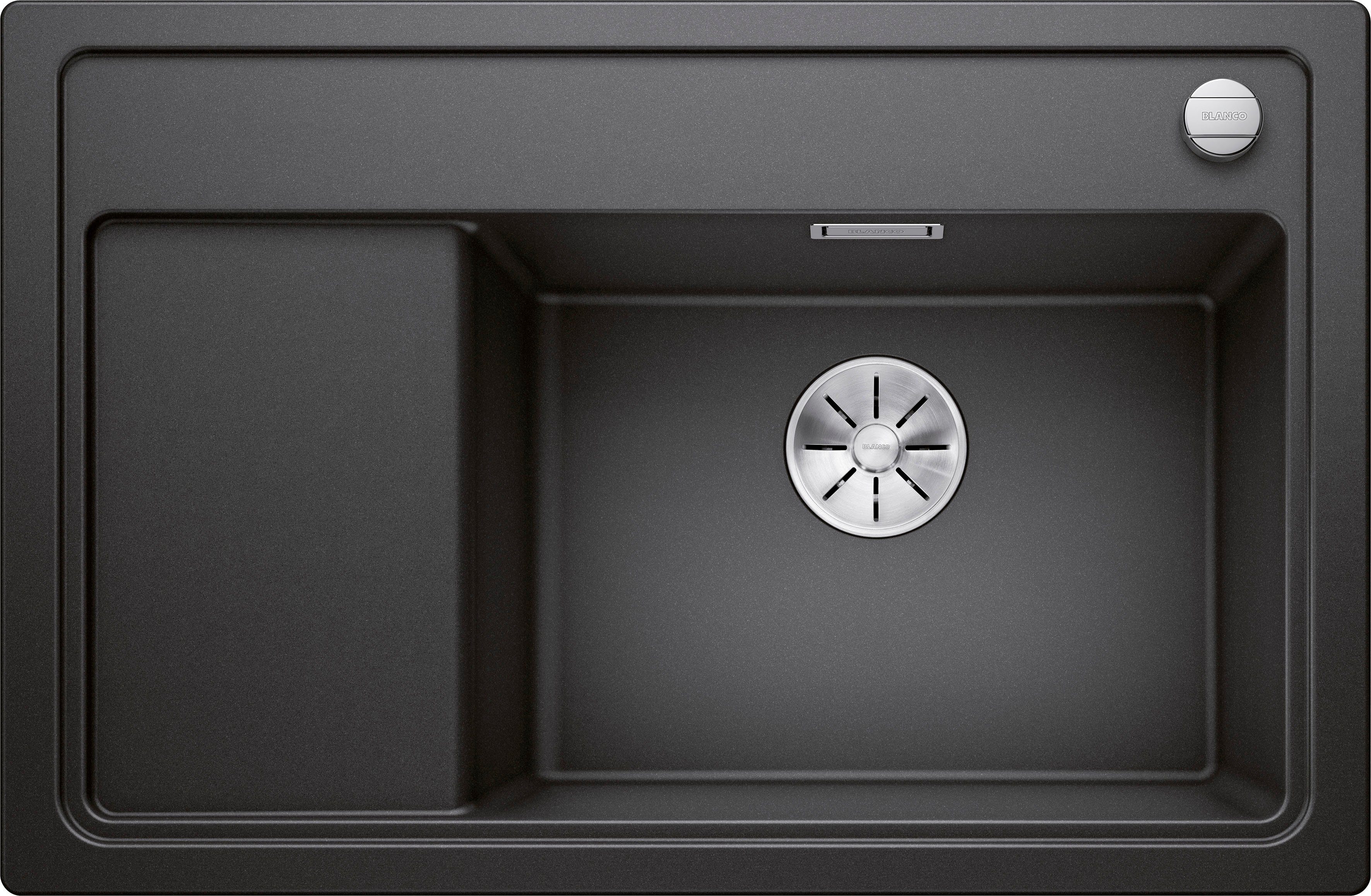 Blanco Küchenspüle ZENAR XL 6 S Compact, rechteckig, 78/51 cm, (Set), Mit Ablauffernbedienung