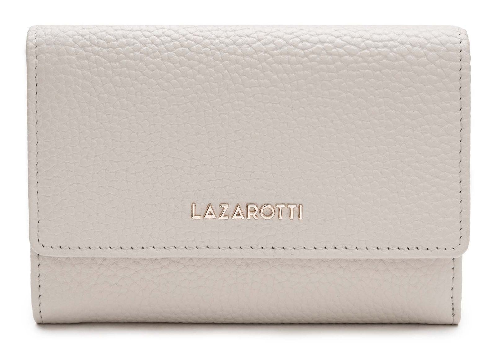 Lazarotti Geldbörse Zip Wallet With 15 Card Slots, aus echtem Leder