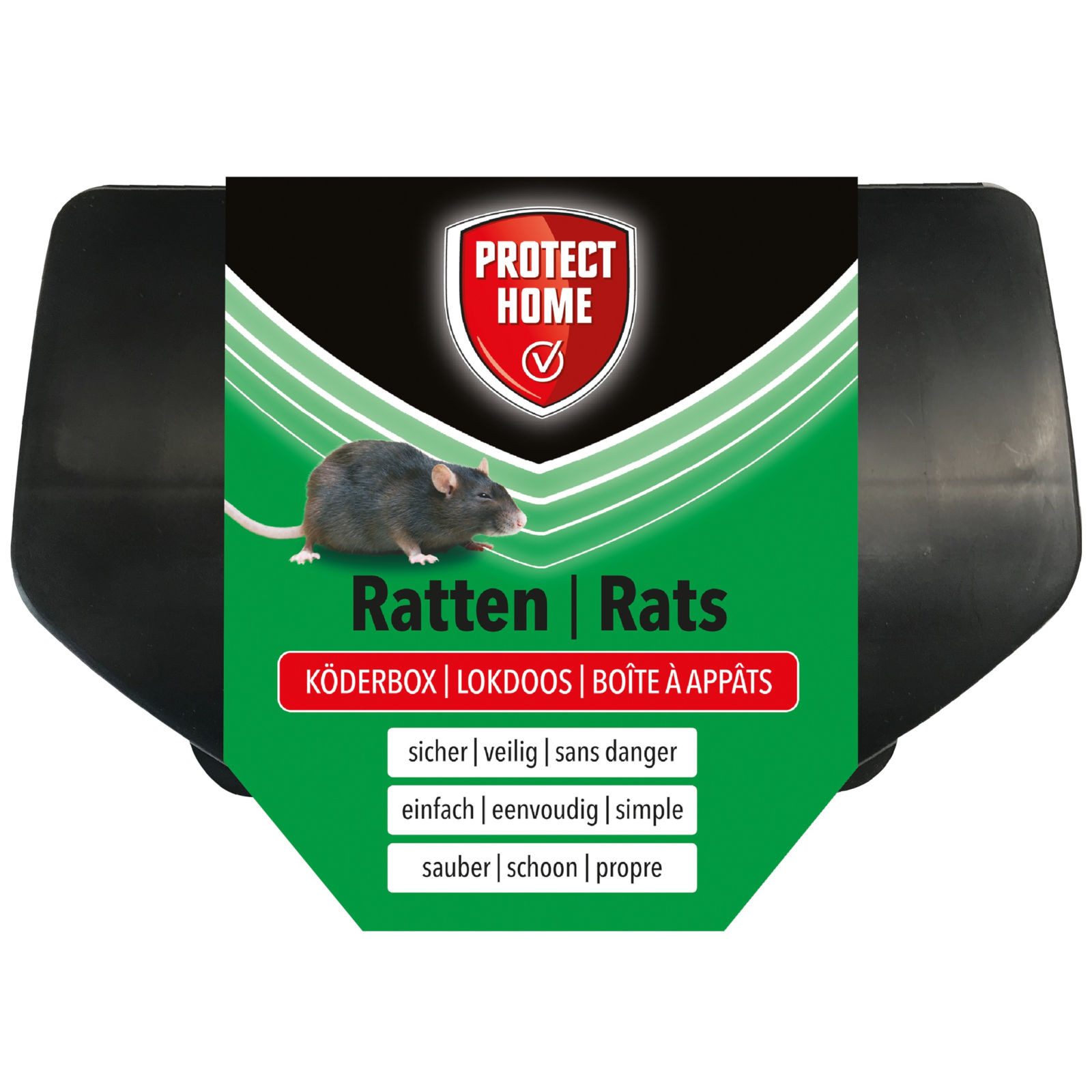 Lebendfalle Ratten Köderbox