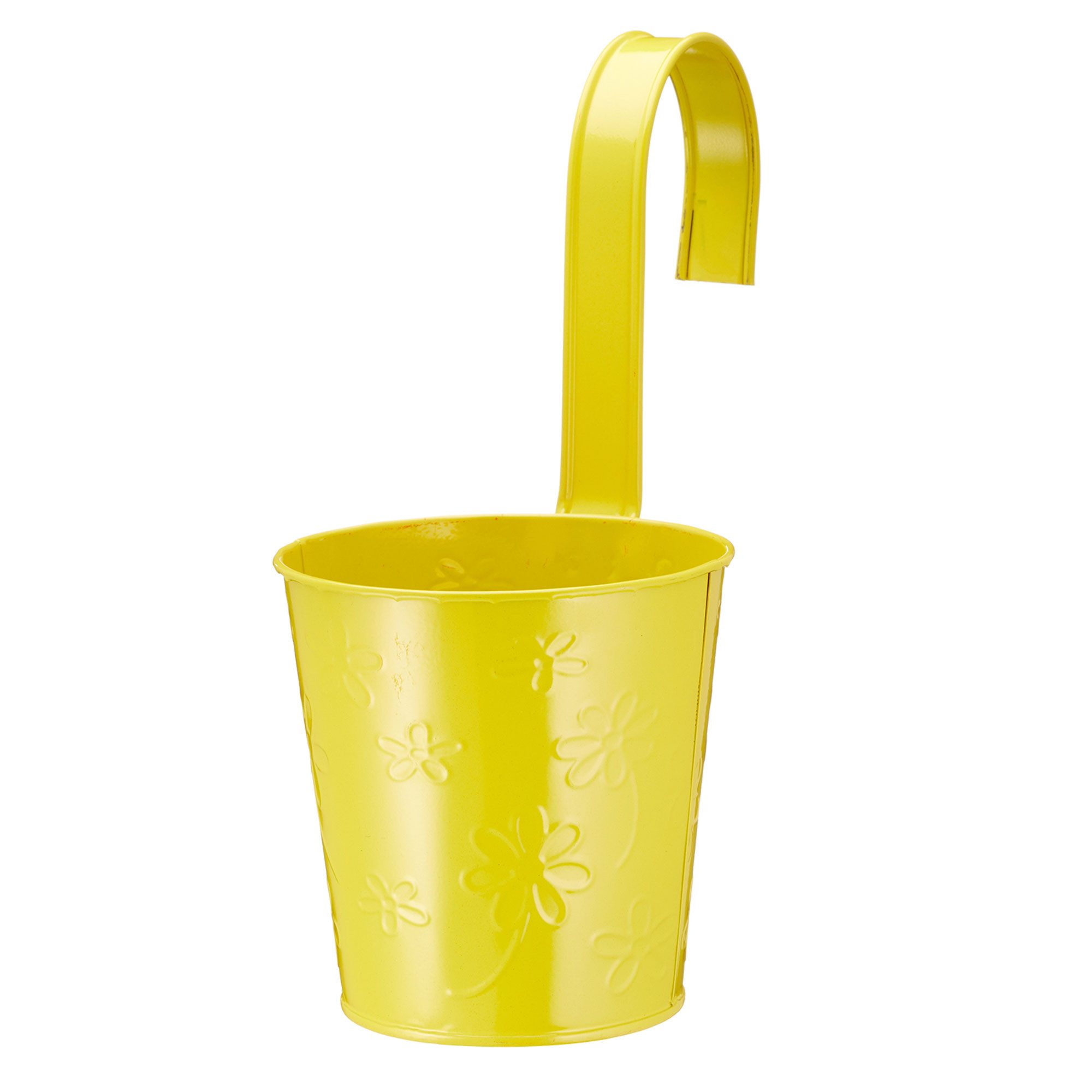 CEPEWA Blumentopf Übertopf Springflower 12er Set zum Hängen Ø 11 cm rot grün gelb weiß