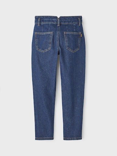 It dark HW High-waist-Jeans Name denim 1092-DO MOM NKFBELLA AN blue JEANS NOOS
