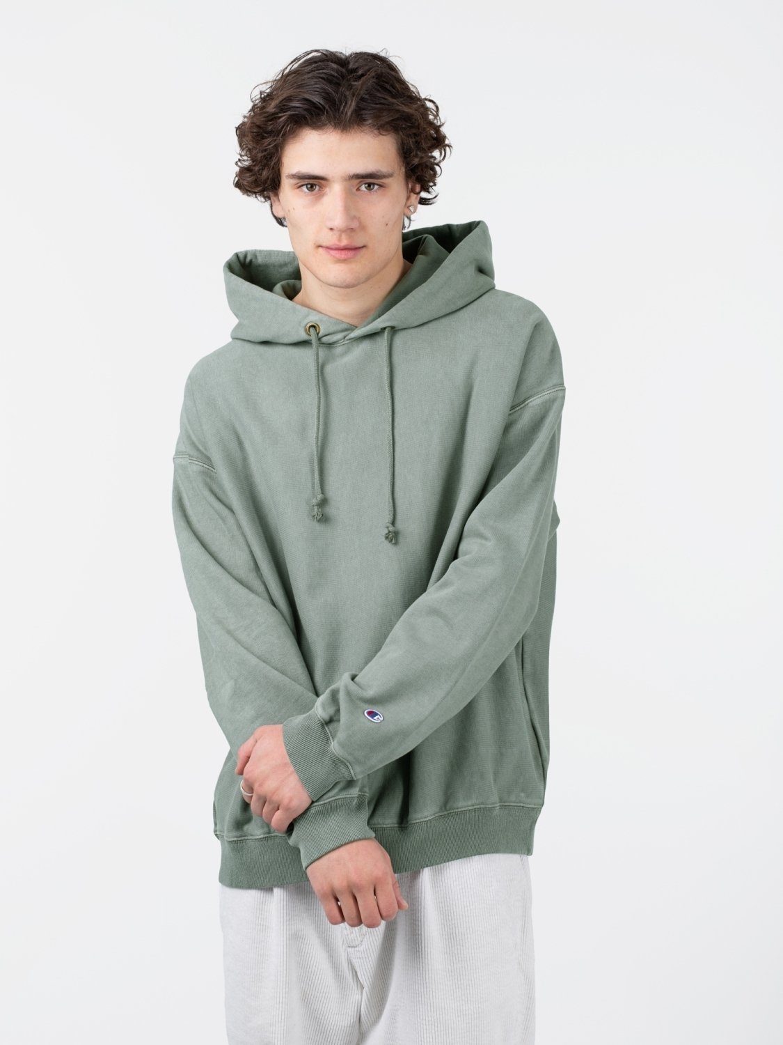Champion Hoodie Champion Garment Dye Hooded Sweatshirt