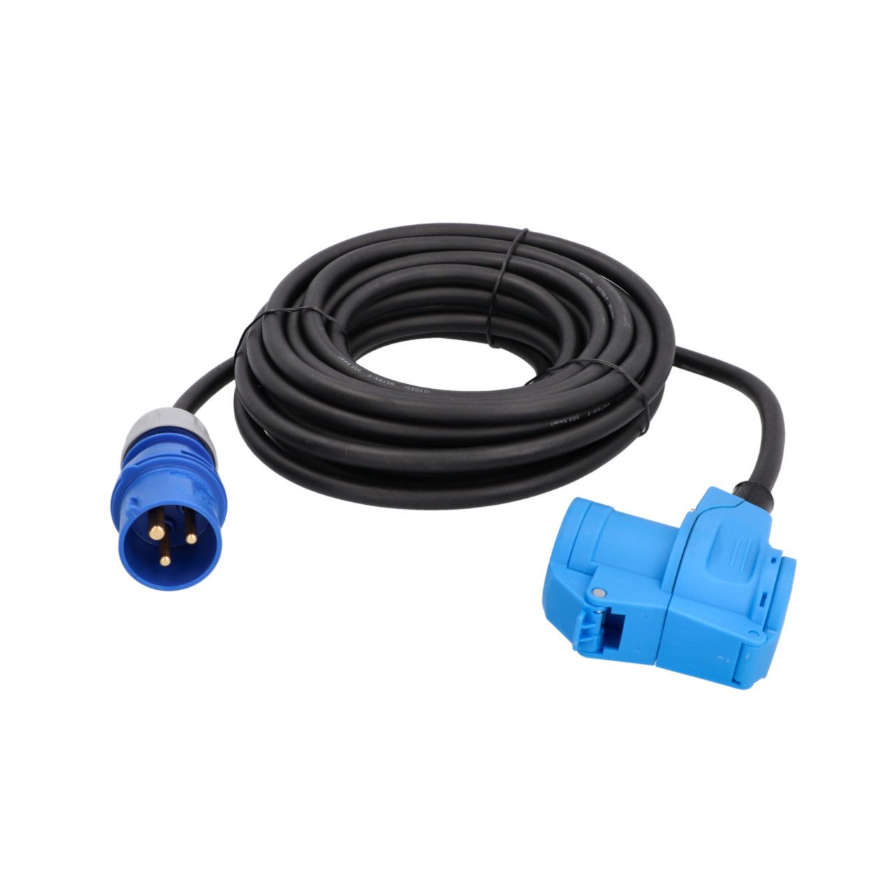 UNITEC Unitec CEE-Verlängerung 3-polig H07RN-F 3 x 2,5 CEE-Adapterkabel