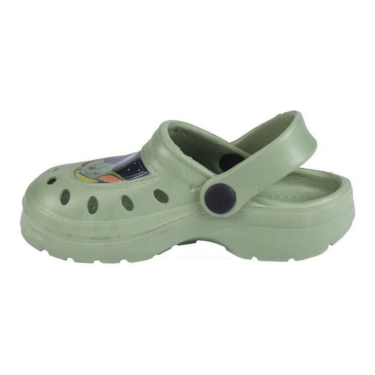 The Mandalorian Clog Strandclogs The Mandalorian Rot grün