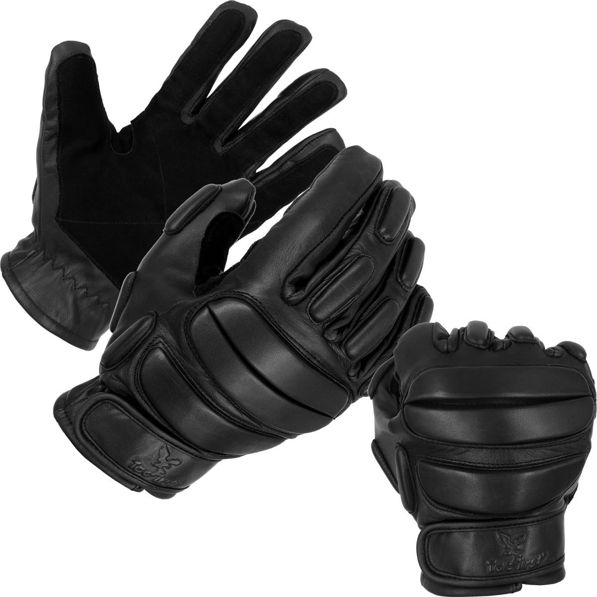 TacFirst Lederhandschuhe TacFirst Polizei Einsatzhandschuhe SEK günstig online kaufen
