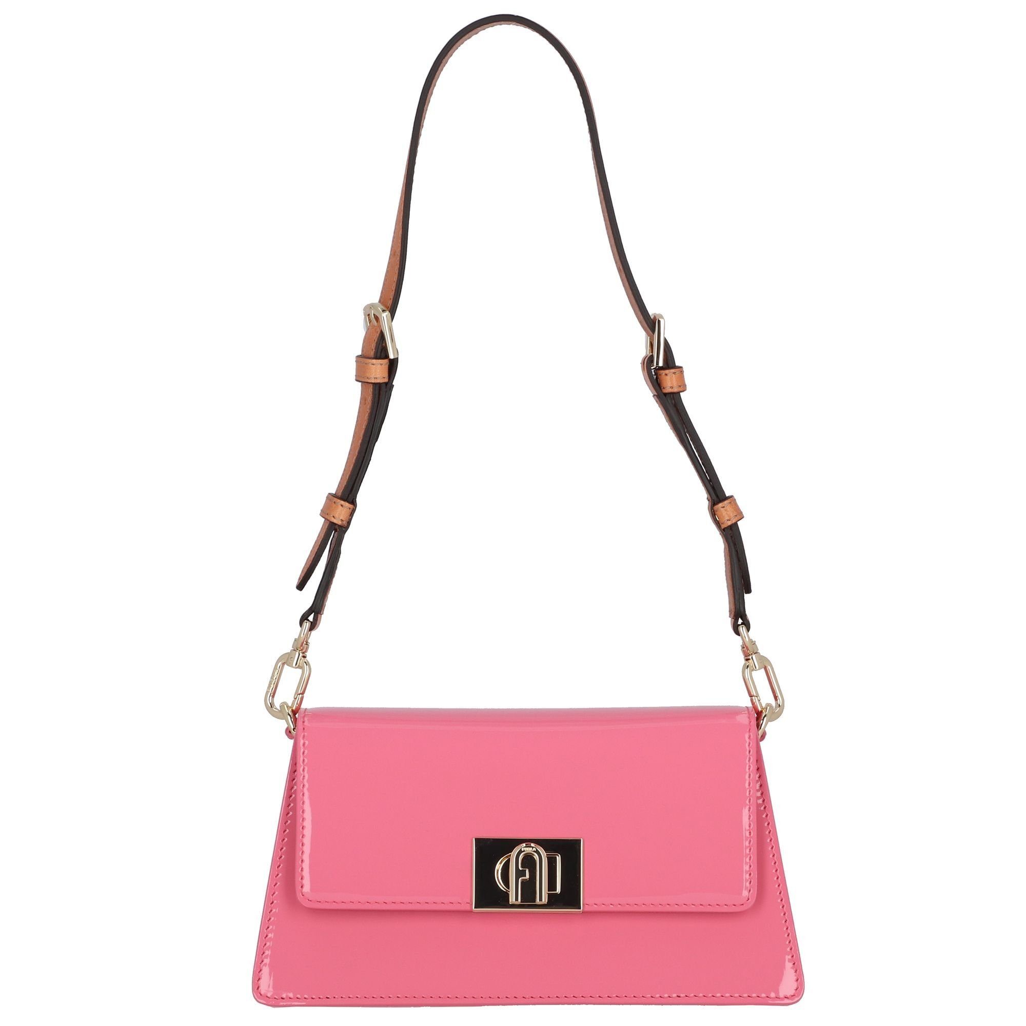 Leder Umhängetasche Zoe, Furla blossom