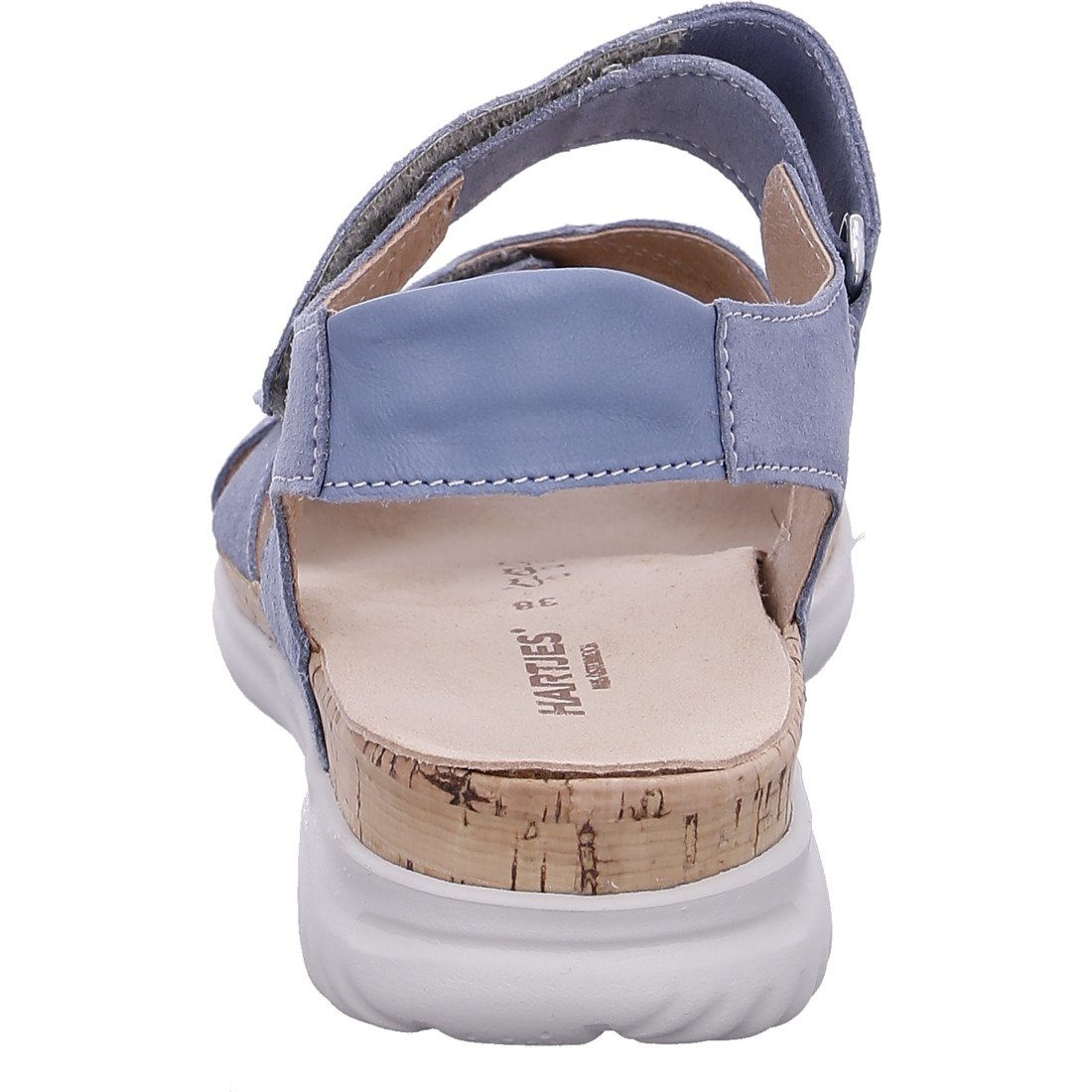 Sandalette blau Breeze Velours Schuhe, Sandalette Hartjes Hartjes - 048731