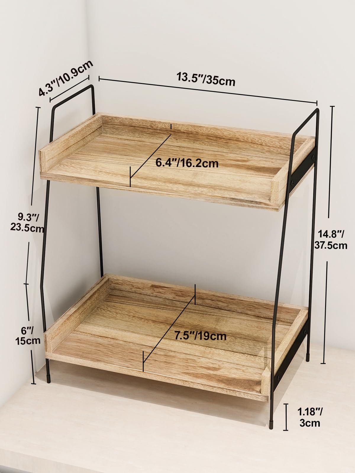 Youyijia Aufbewahrungsbox Kaffeebar Kaffee Organizer Kuchen Organizer Kaffe günstig online kaufen