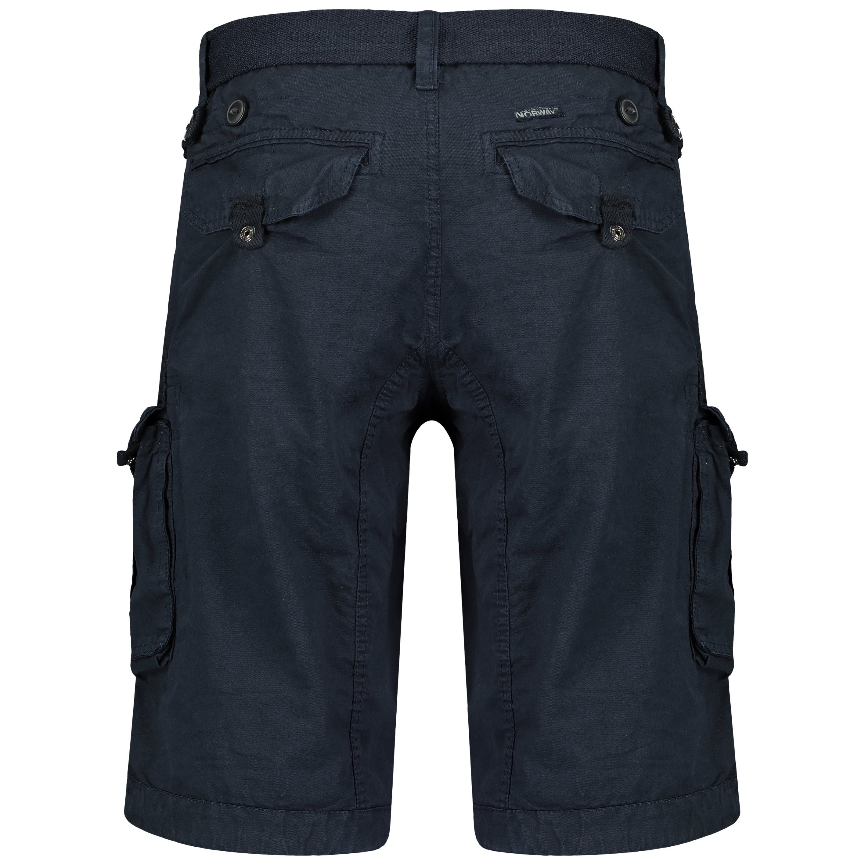 Geographical Norway Cargoshorts kurze Hose aus Baumwolle, Sommer-Bermuda (Packung, 1-tlg) Herrenshorts mit Gürtel Größe S bis 5XL – Bild 5 von 5