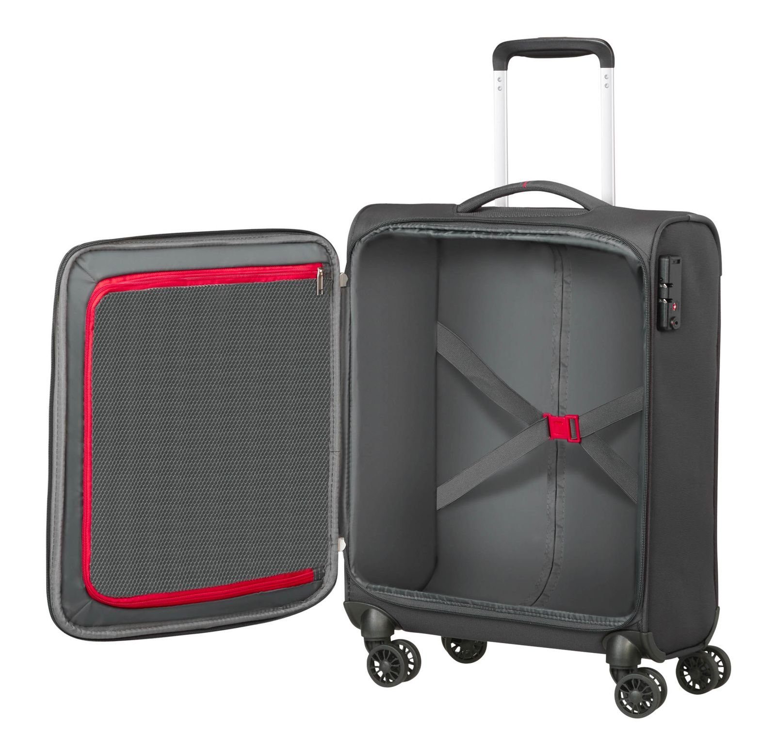 American Tourister® Weichgepäck-Trolley Crosstrack, 4 Rollen