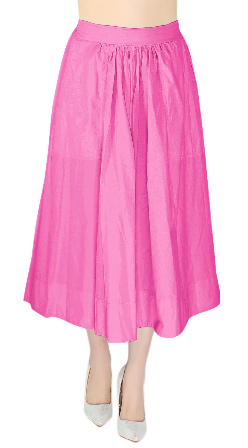 dy_mode A-Linien-Rock Damen Freizeit Rock Baumwolle günstig online kaufen