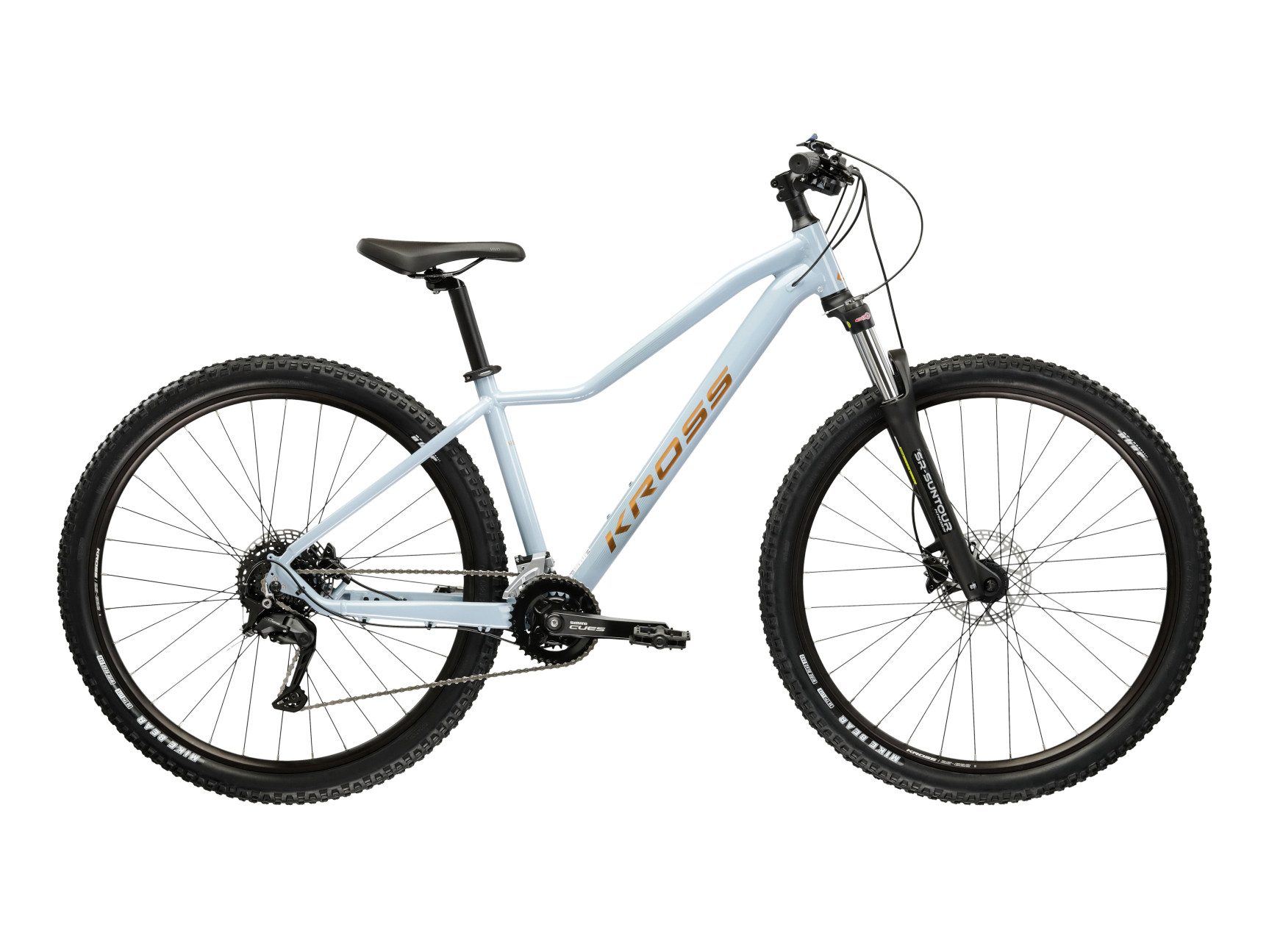 Kross Mountainbike Hardtail 29" LEA 5.0 blau 18 Gänge, 18 Gang Shimano CUES U3020 Schaltwerk, Kettenschaltung, KROSS Mountainbike Hardtail 29" LEA 5.0 blau 18 Gänge