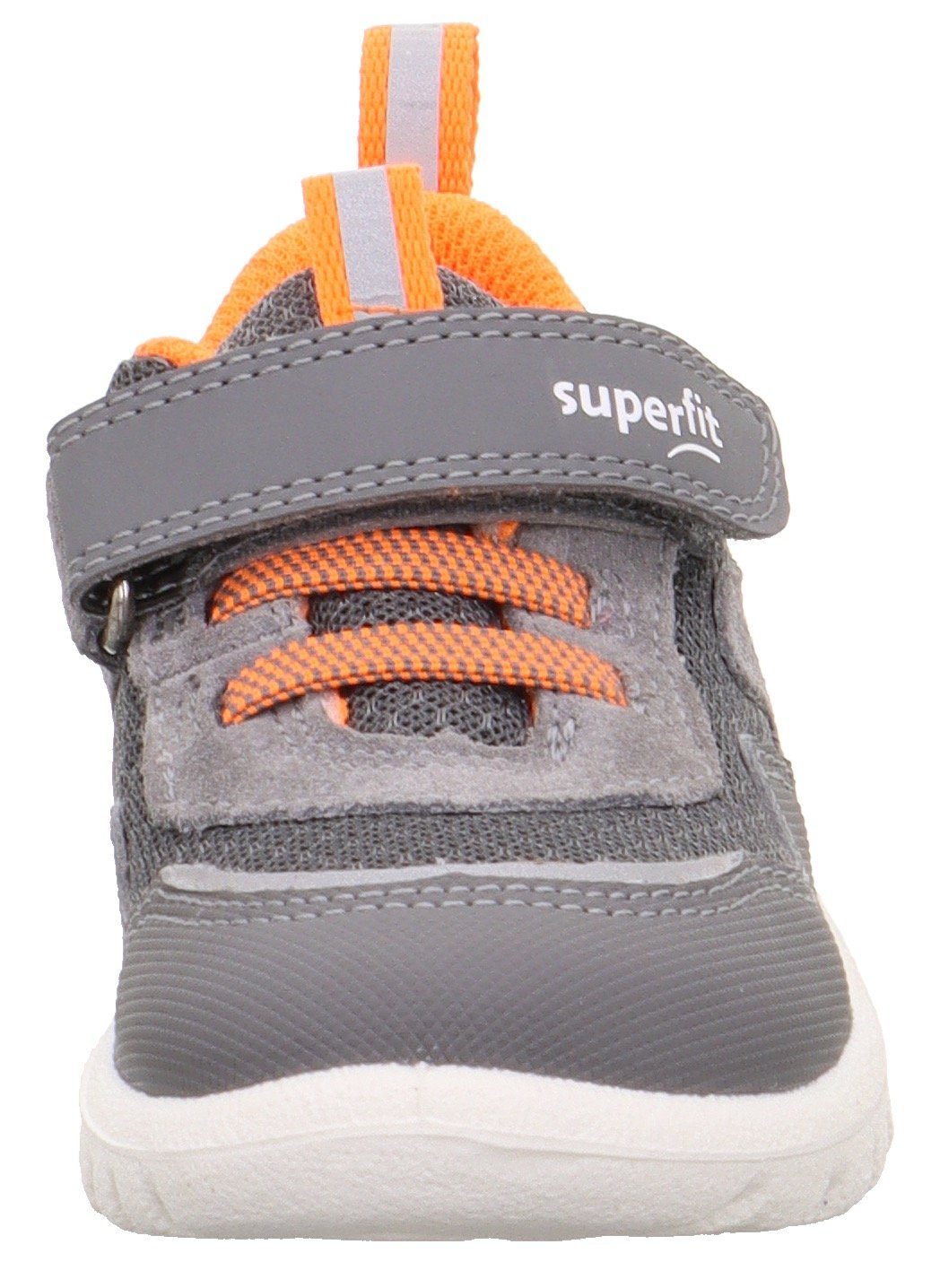 Mittel hellgrau/orange SPORT7 mit Superfit MINI Sneaker WMS: Reflektoren