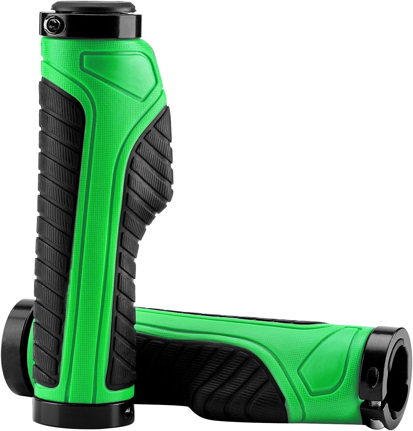 ROCKBROS Fahrradlenkergriff TPR Lenkergriffe ergonomisch rutschfeste für 22,2 mm Lenker