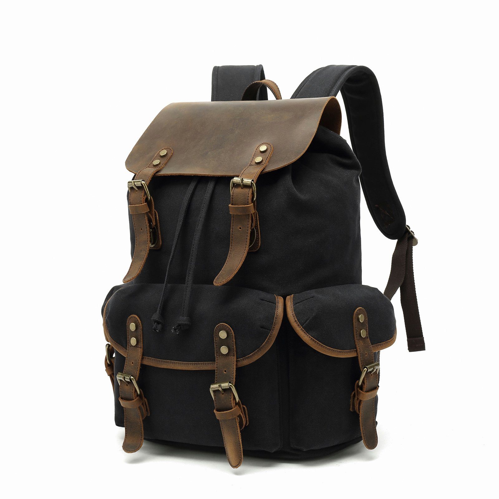 TAN.TOMI Rucksack »Vintage-Rucksack im Retro-Design für Uni, Schule, Arbeit  und/ oder Freizeit«, mit Laptopfach online kaufen | OTTO