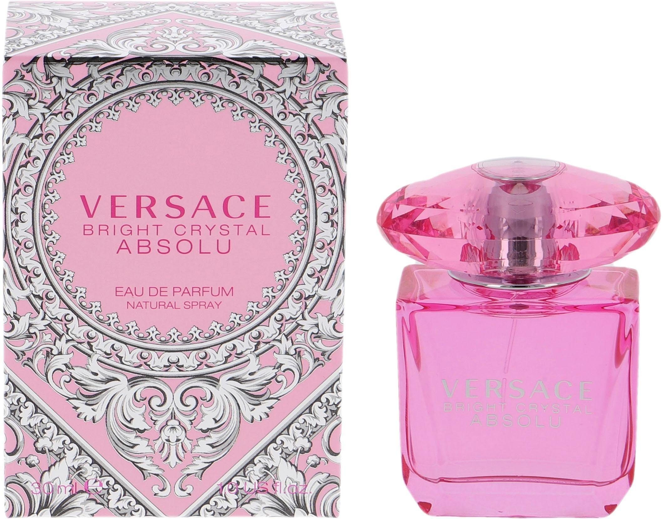 Versace Eau de Parfum BRIGHT CRYSTAL ABSOLU EDP, mit fruchtigem Auftackt