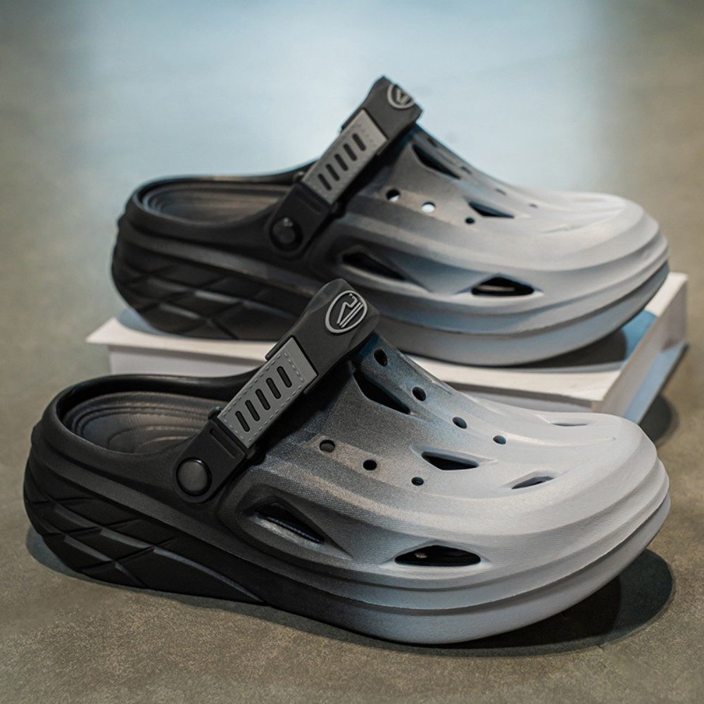 HUSK'SWARE Paar-Hausschuhe mit Farbverlauf Clog (Atmungsaktive günstig online kaufen