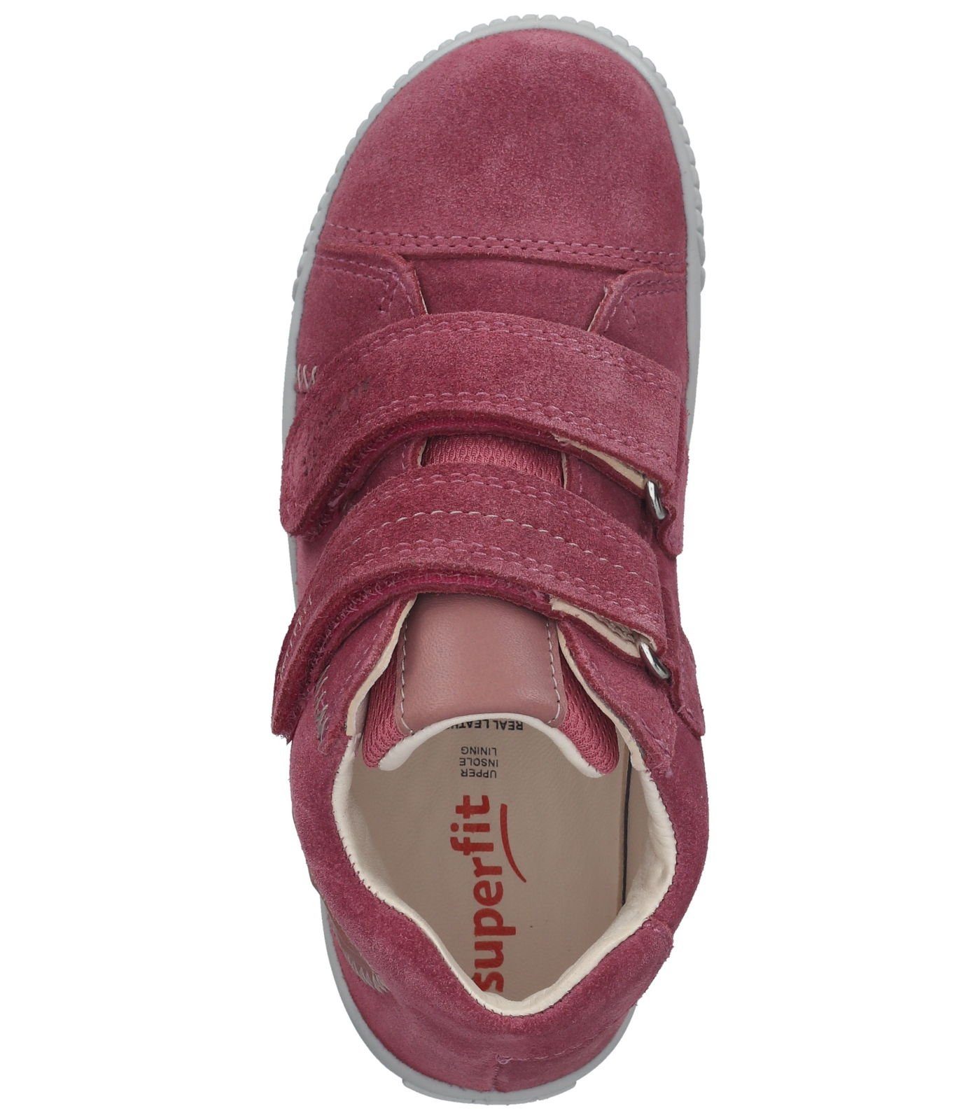 Sneaker Sneaker Pink Veloursleder/Textil Superfit