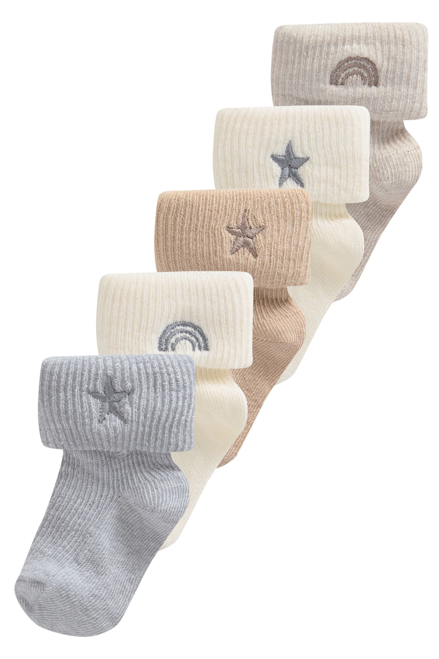 Basicsocken Babysocken im 5er-Pack