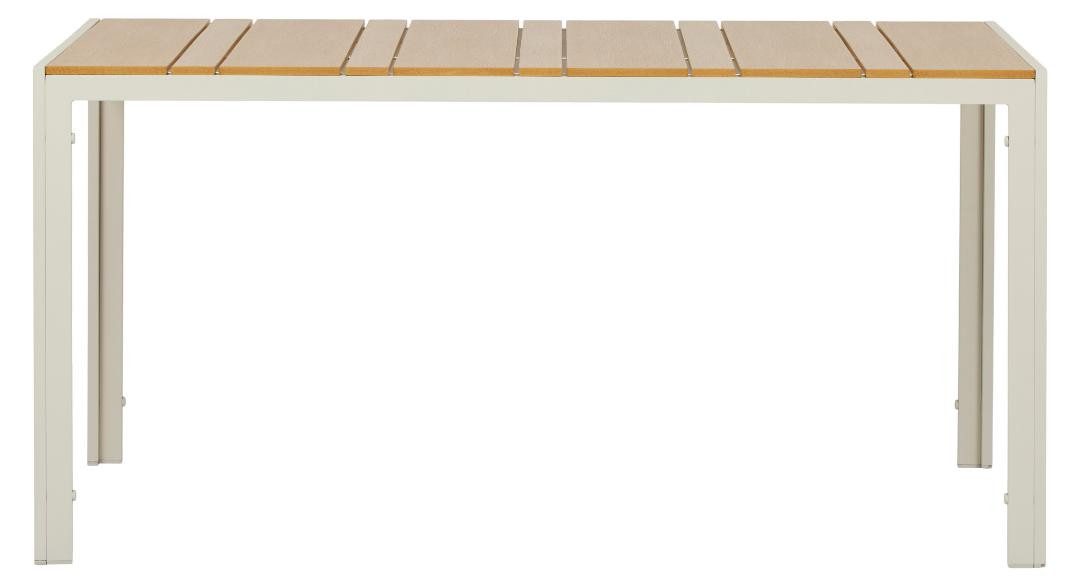 Schou Gartentisch Noah Gartentisch 150x90 cm Teak-Dekor.