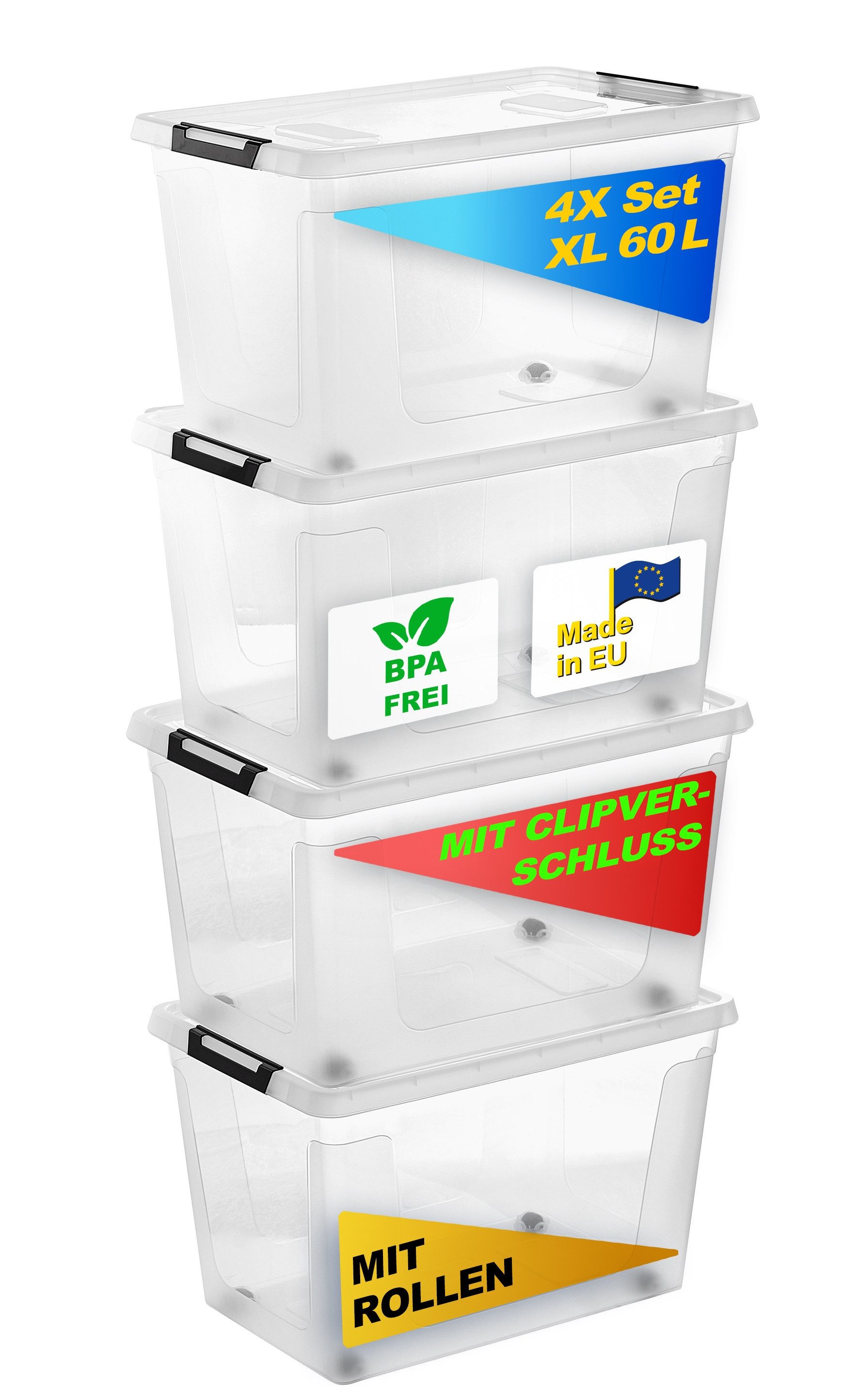 Gardissimo Aufbewahrungsbox 4 er Set mit günstig online kaufen