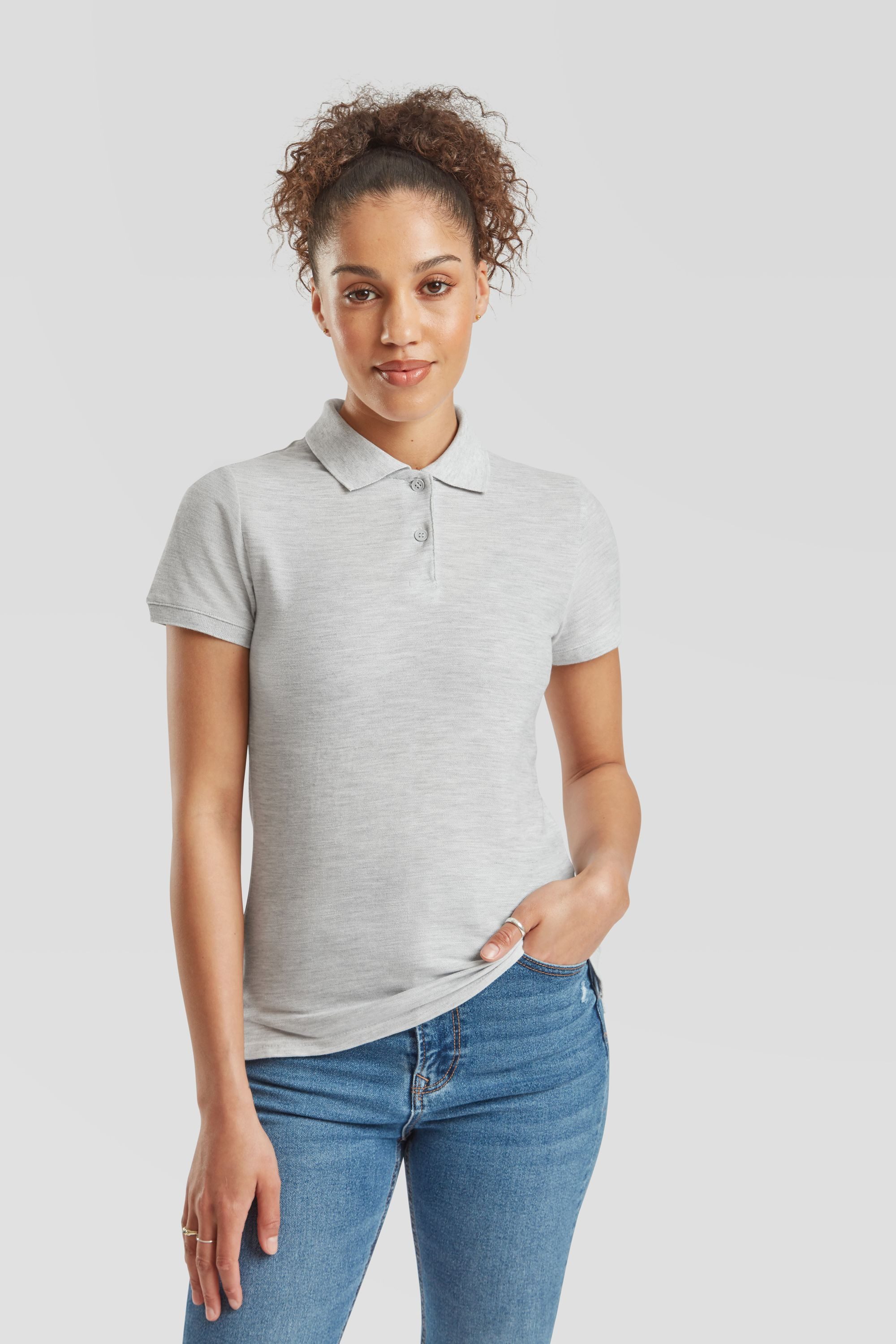 Fruit of the Loom Poloshirt Fruit of the Loom 65/35 Polo Lady-Fit 