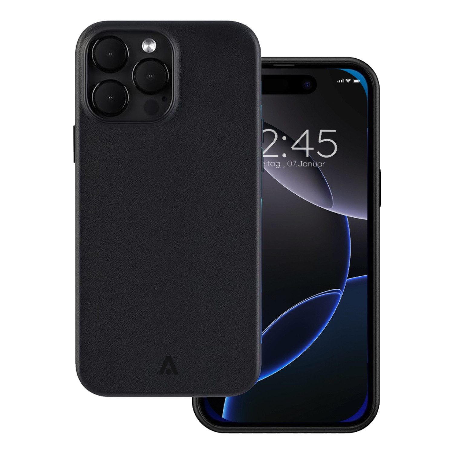 alkaya. Handyhülle Premium Hülle für iPhone Magsafe Vegane Lederhülle Schutz Case Cover iPhone 13, iPhone 13 Pro, iPhone 13 Pro Max, iPhone 14, iPhone 14 Pro, iPhone 14 Pro Max, iPhone 15, iPhone 15 Pro, iPhone 15 Pro Max, iPhone 15 Plus, iPhone 16, iPhone 16 Pro, iPhone 16 Pro Max, iPhone 16 Plus, iPhone 17 Pro Max, iPhone 17 Pro, Schutzhülle, Kunstleder, Magnet, Leder, Bumper, Handy, Zubehör, PU