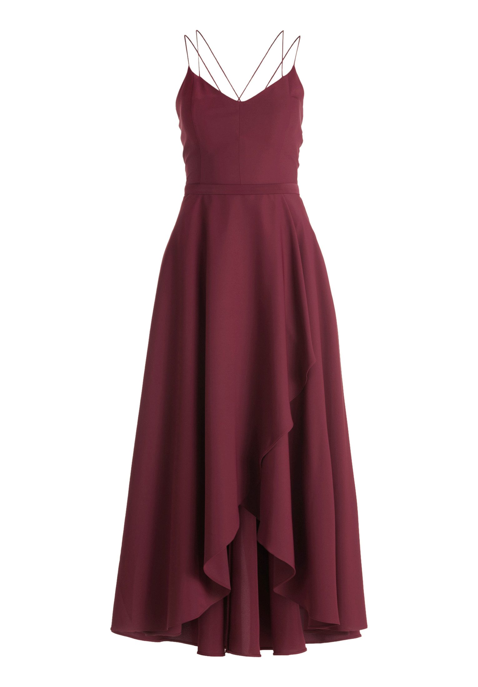 Vera Mont Abendkleid Damen mit Volant Design günstig online kaufen