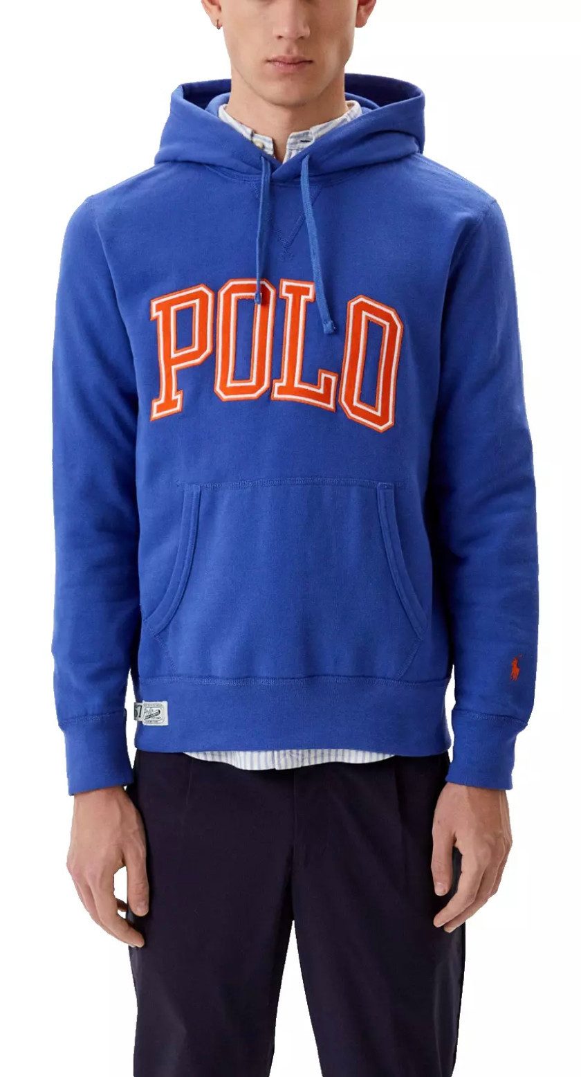 Polo Ralph Lauren Kapuzensweatjacke Sweatshirt Hoodie Sweater Hooded Jumper Retro Pulli Pullover Verstellbare Kordelzüge an der Kapuze, Markentypische Logos