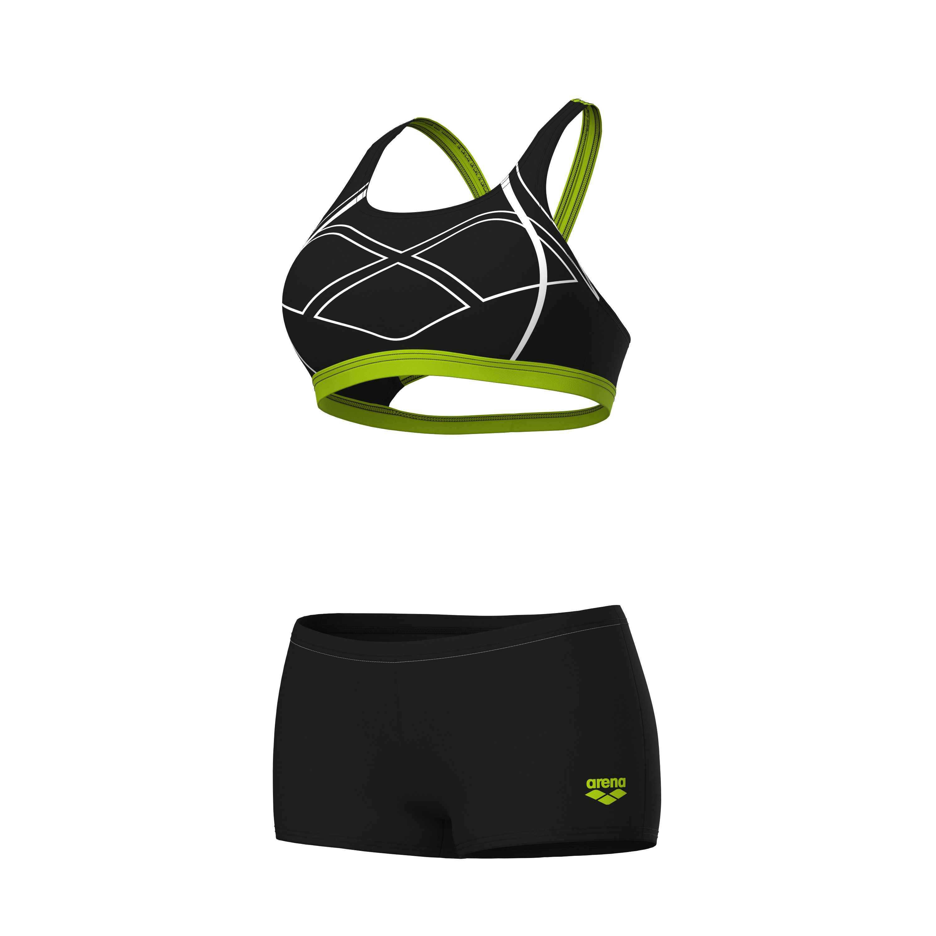 Arena Bustier-Bikini arena Feel Damen Graphic günstig online kaufen
