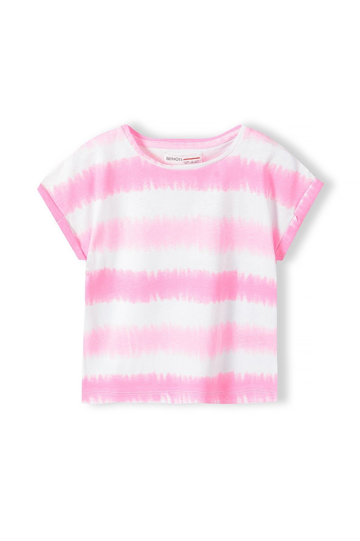 MINOTI T-Shirt Rosa mit T-Shirt Aufdruck Modisches (1y-8y)