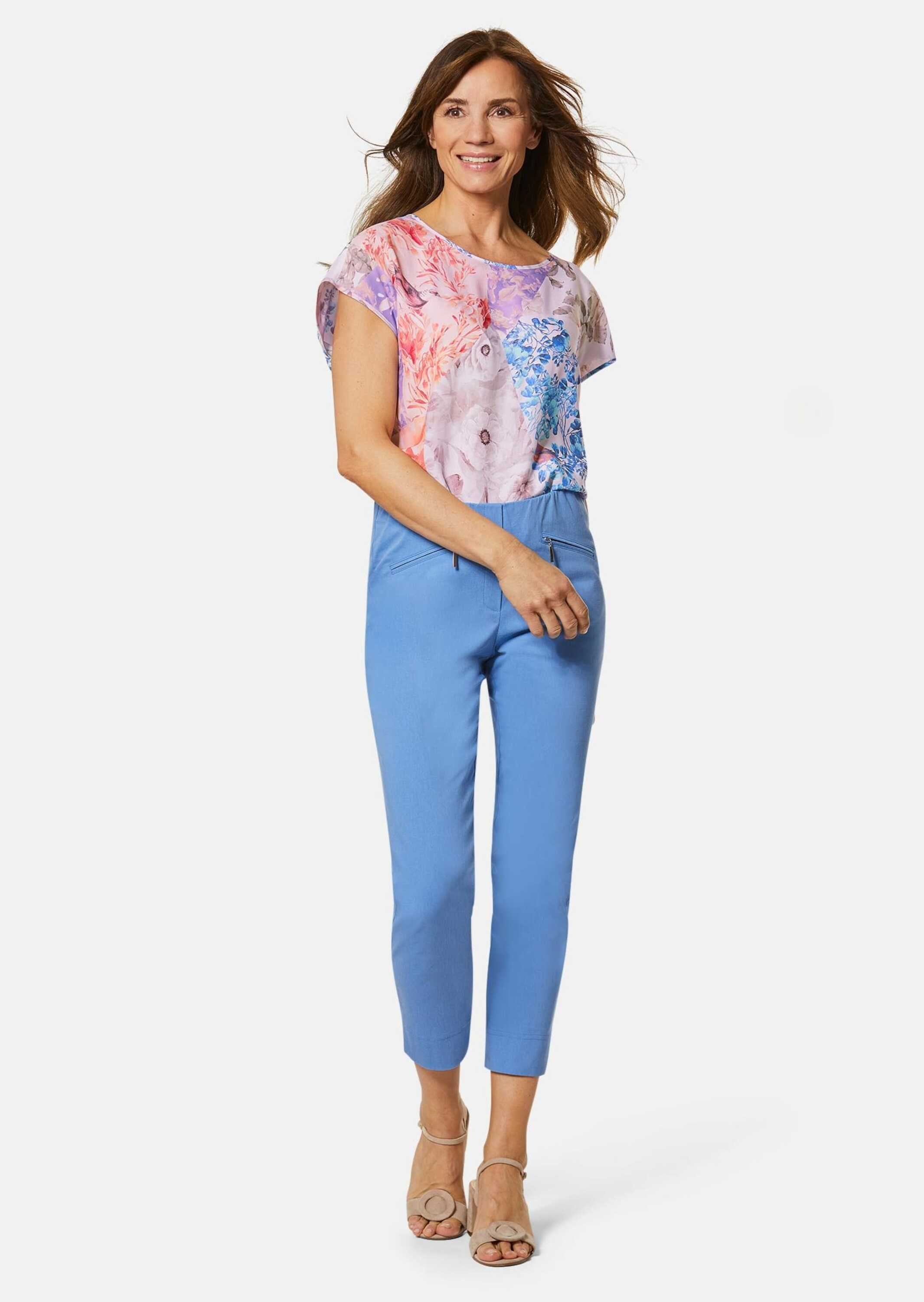 GOLDNER 7/8-Caprijeans Kurzgröße: 7/8-Super-Stretch-Schlupfhose LOUISA günstig online kaufen