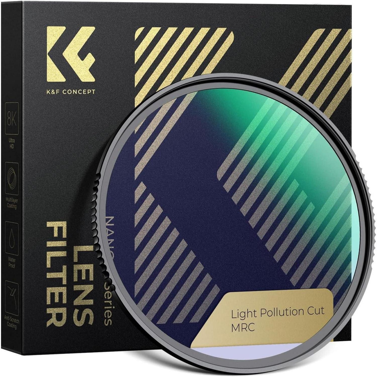 LuxusKollektion Filter Lichtverschmutzung Astrofotografie Nachtaufnahmen 62mm Farbfilter